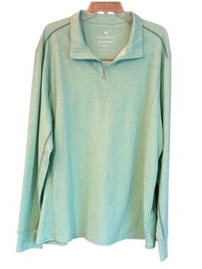NWOT Tommy Bahama Men’s IslandZone Quarter-Zip Pullover UPF 30  Size XL